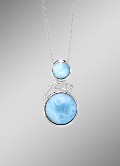 Anh&auml;nger mit Larimar 