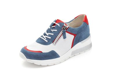 Waldl&auml;ufer, bequeme Damen-Schn&uuml;rschuhe, Weite H, mit herausnehmbarem Fussbett 