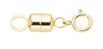 Praktische Magnetschliesse aus Gold 
