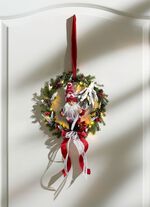 Beleuchteter Wandkranz 