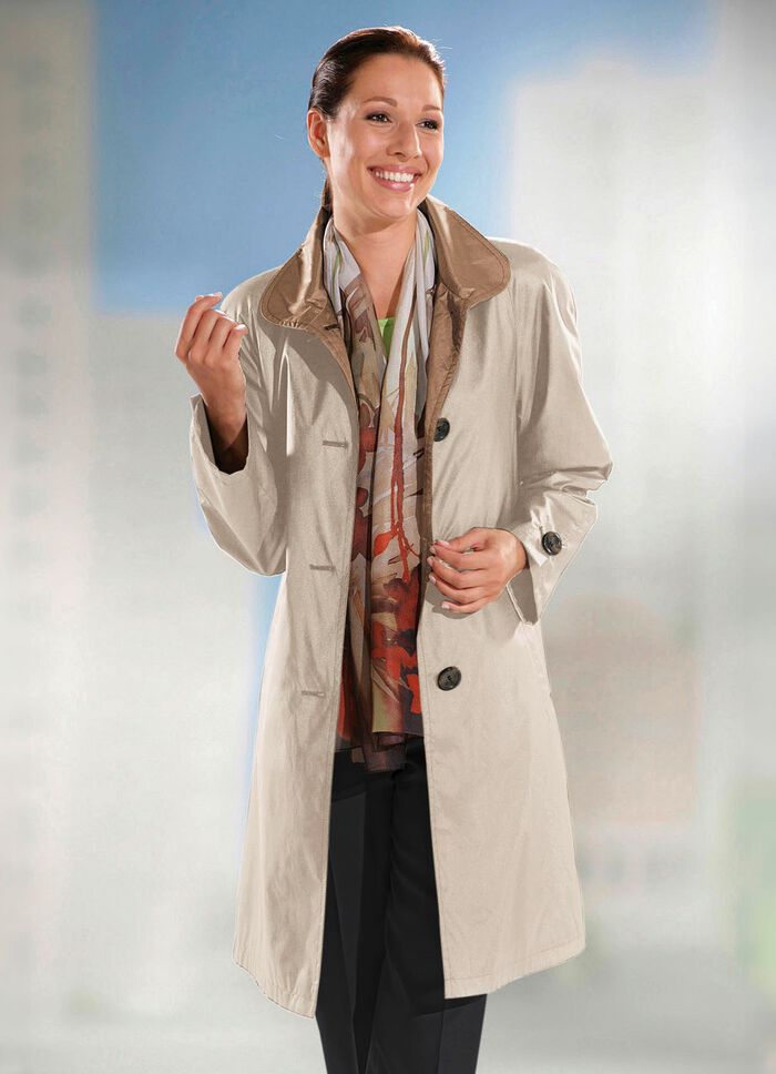 Kurzmantel in ausgestellter Form SAND