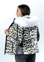 Jacke mit farbbrillantem Inkjet-Druck 
