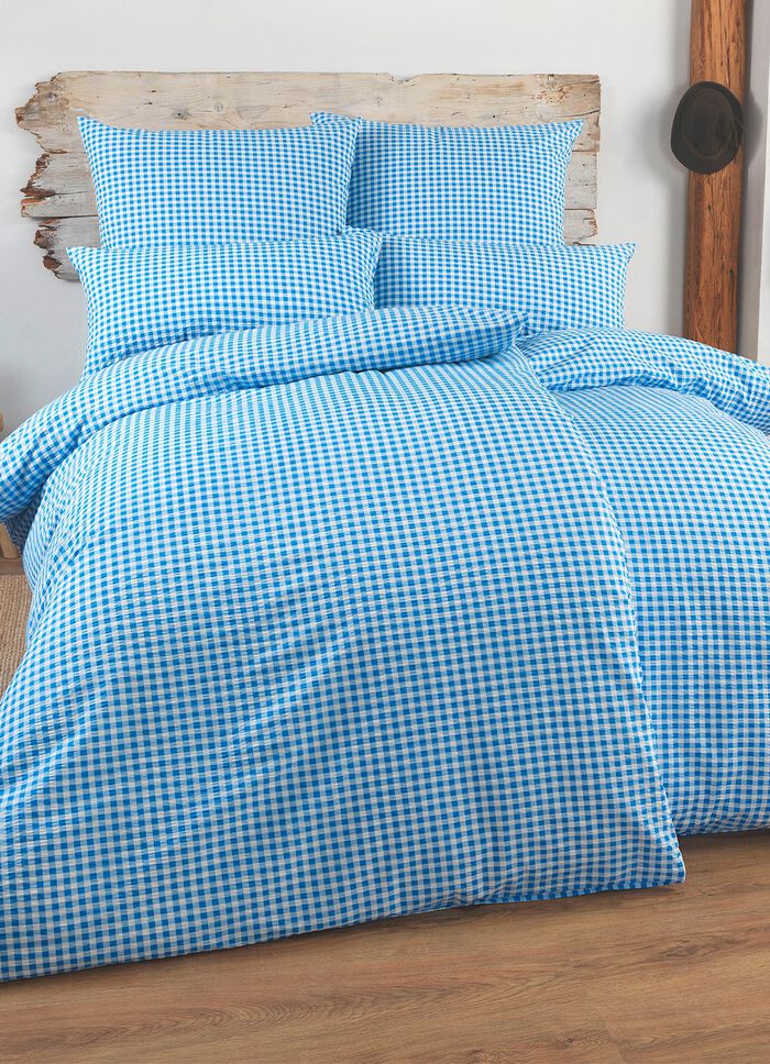 Bettw&auml;sche-Garnitur mit Reissverschluss 