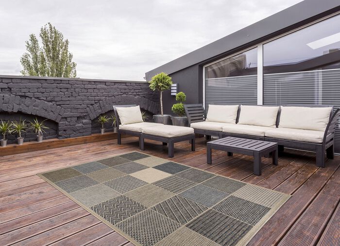 Br&uuml;cken, Galerie und Teppich f&uuml;r drinnen und draussen 