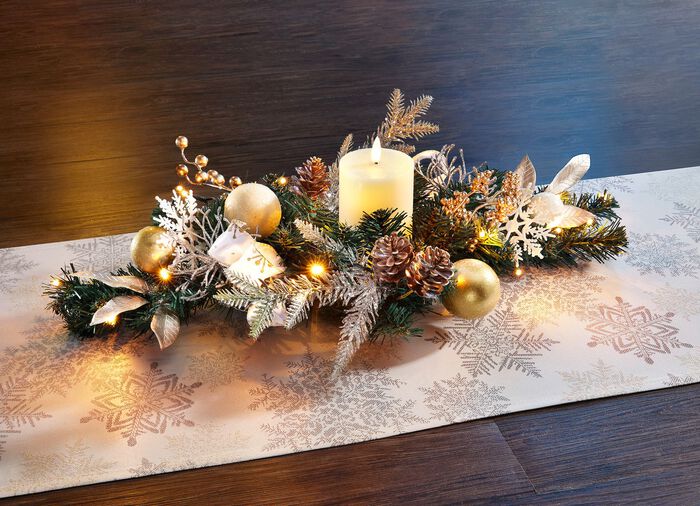 Beleuchteter Tischaufleger mit Timerfunktion 