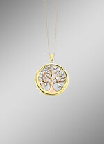 Lebensbaum-Anhänger in Tricolor 