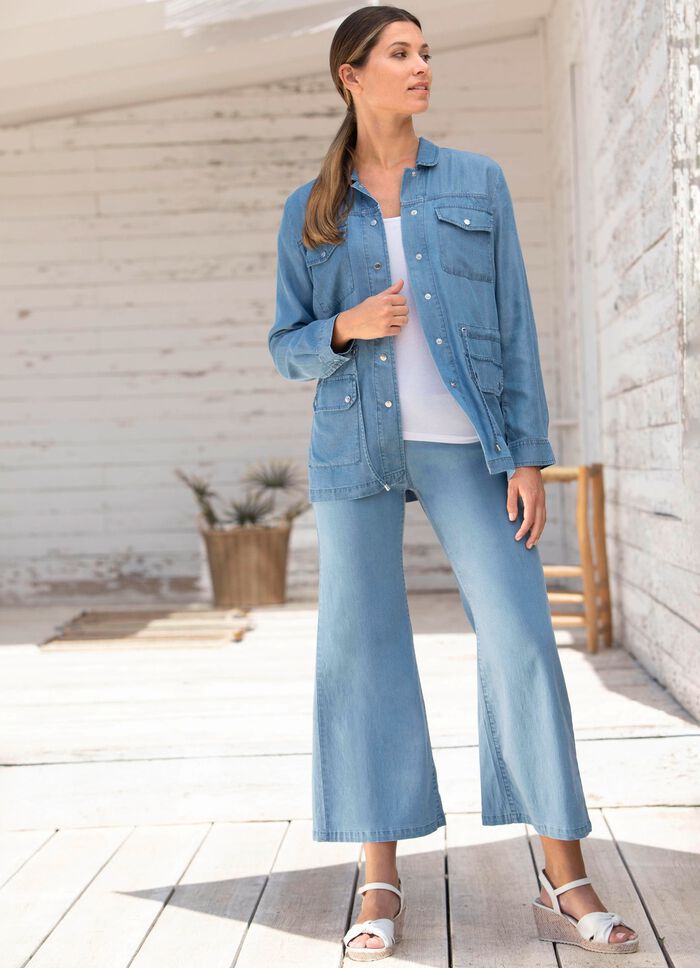 Culotte in 5-Pocket-Form  