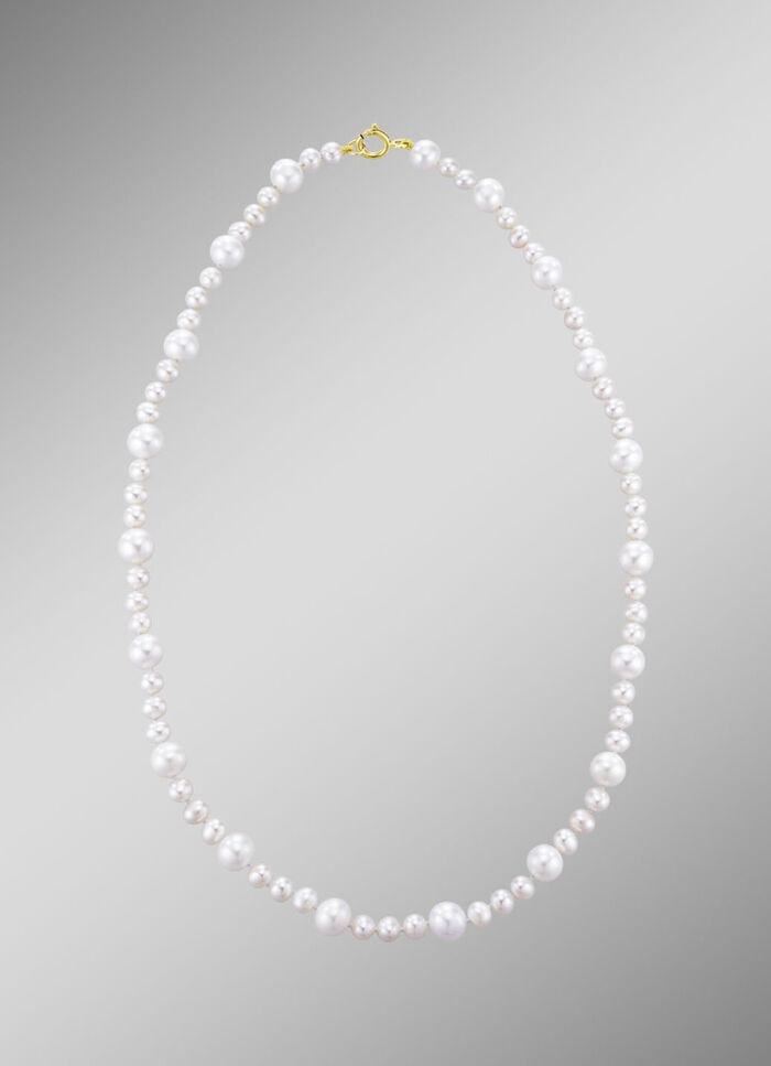 Süsswasser-Zuchtperlenkette 