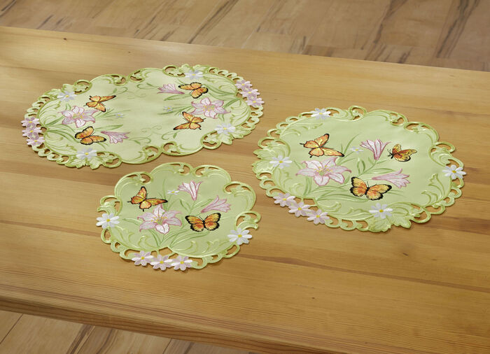 Frühlingshafte Tisch- und Raumdekoration GRÜN-BUNT