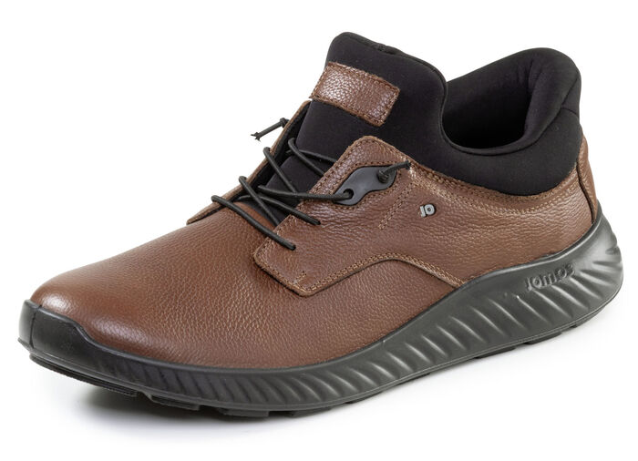 Komfortable Herren-Slipper, Weite H, mit herausnehmbarem Fussbett KASTANIE