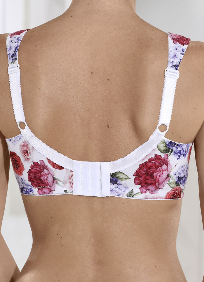 BH mit farbharmonischem Floraldessin 
