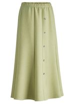 Rock mit Zierknopfblende 