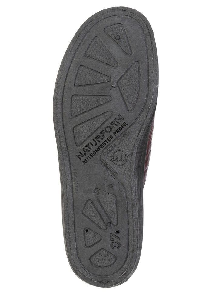 Klassische Damen-Hausschuhe, mit Textilfutter CHIANTI