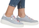 Remonte Sneaker mit bunter Schn&uuml;rung BLEU-WEISS
