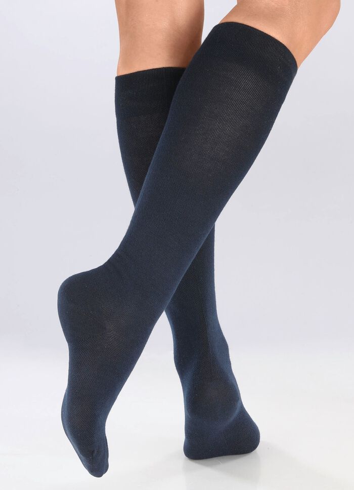 Dreierpack Kniestr&uuml;mpfe mit St&uuml;tzfunktion 