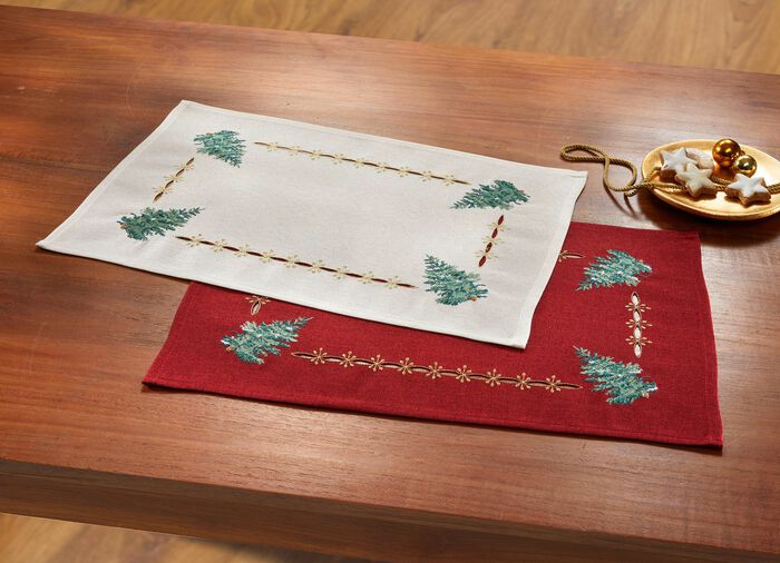 Tisch- und Raumdekoration mit Glitzergarn 