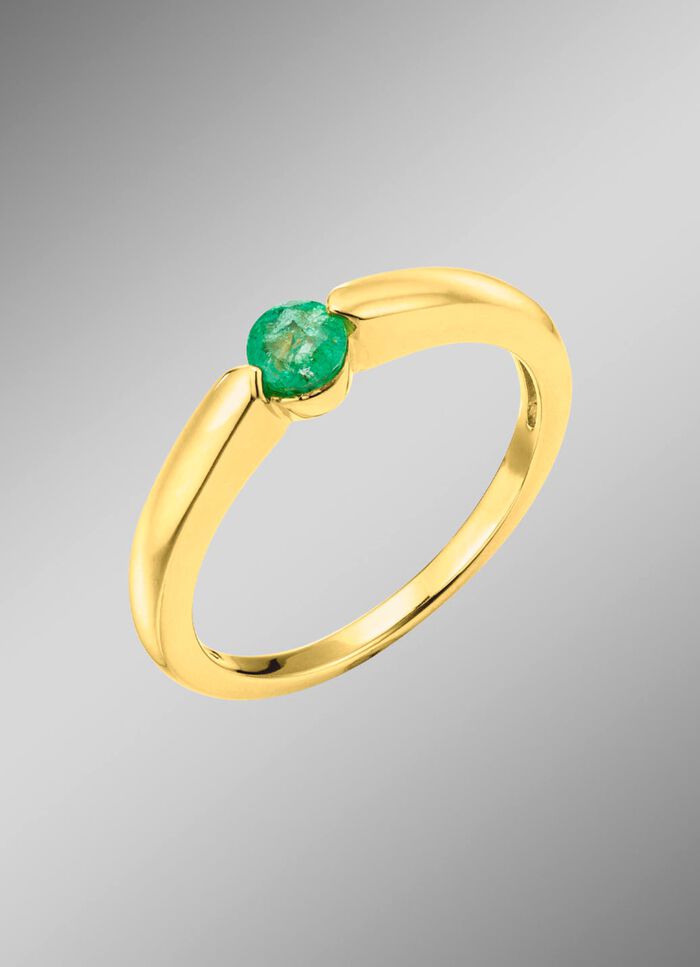 Bezaubernder Damenring mit echtem Edelstein 