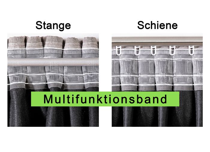 Bestickte &Uuml;bervorhang 