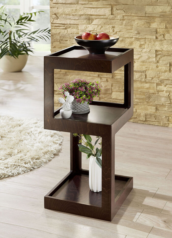 Moderner Beistelltisch NUSSBAUM