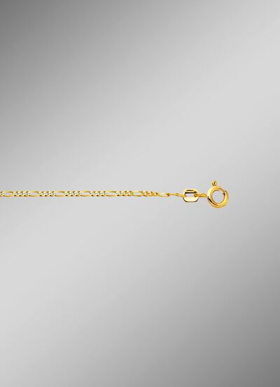 Schicke Figarokette aus Gold 