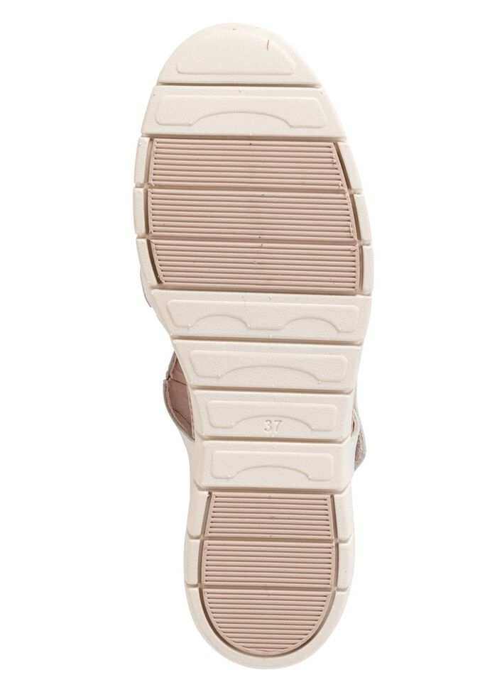 ELENA EDEN, sommerliche Damen-Slipper, Weite H, mit herausnehmbarem Fussbett 