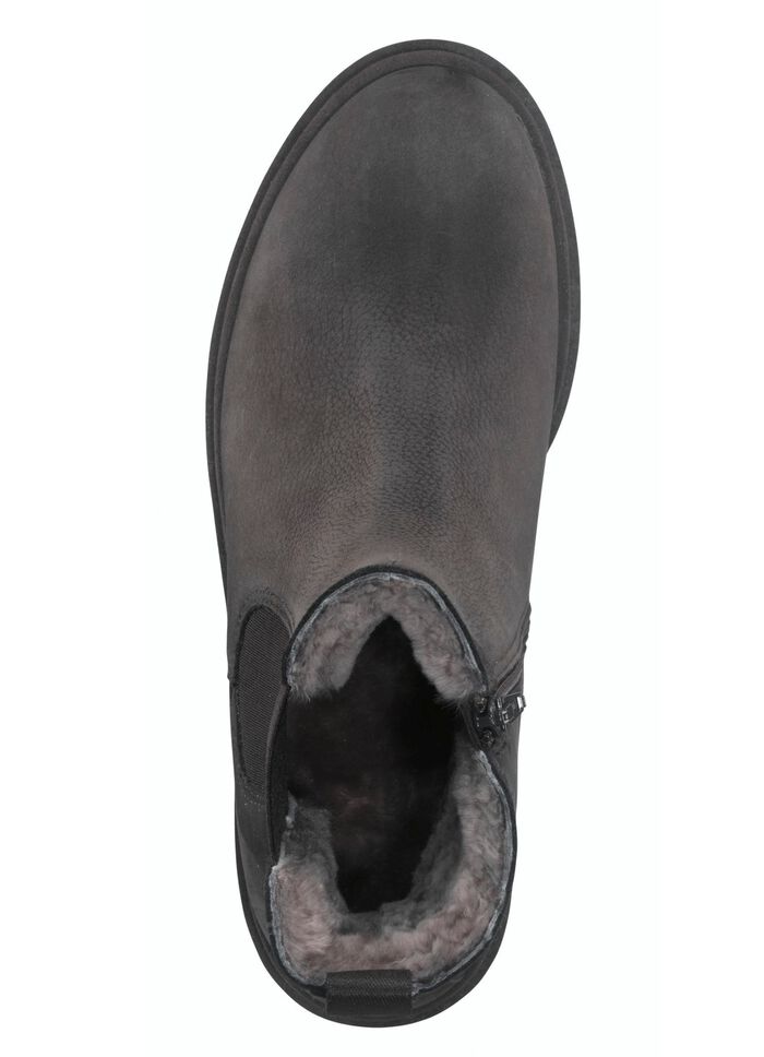 Trendige Stiefelette mit kuscheligem Lammfellfutter 