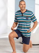 Shorty mit Knopfleiste 