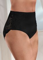 Laurina Dreierpack Slips mit Elastikspitze 