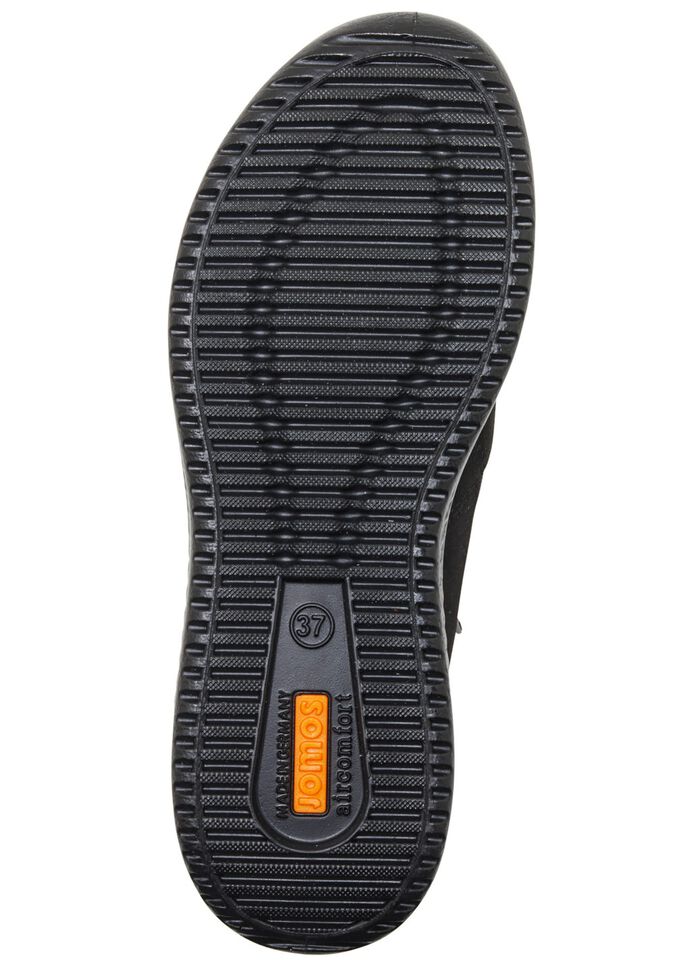 Atmungsaktive Damen-Boots, Winterschuhe, Weite K, mit Reissverschluss SCHWARZ