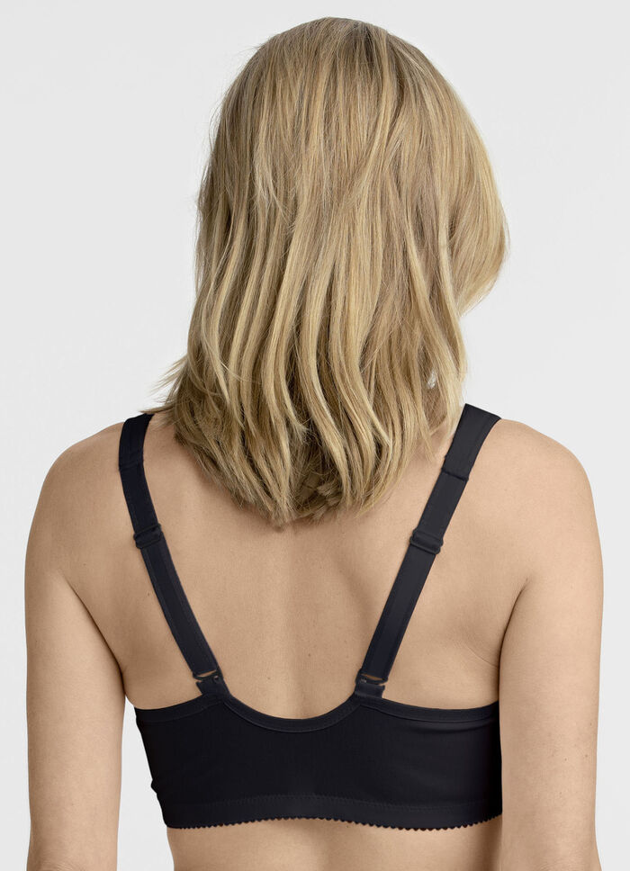 Miss Mary BH mit Vorderverschluss SCHWARZ