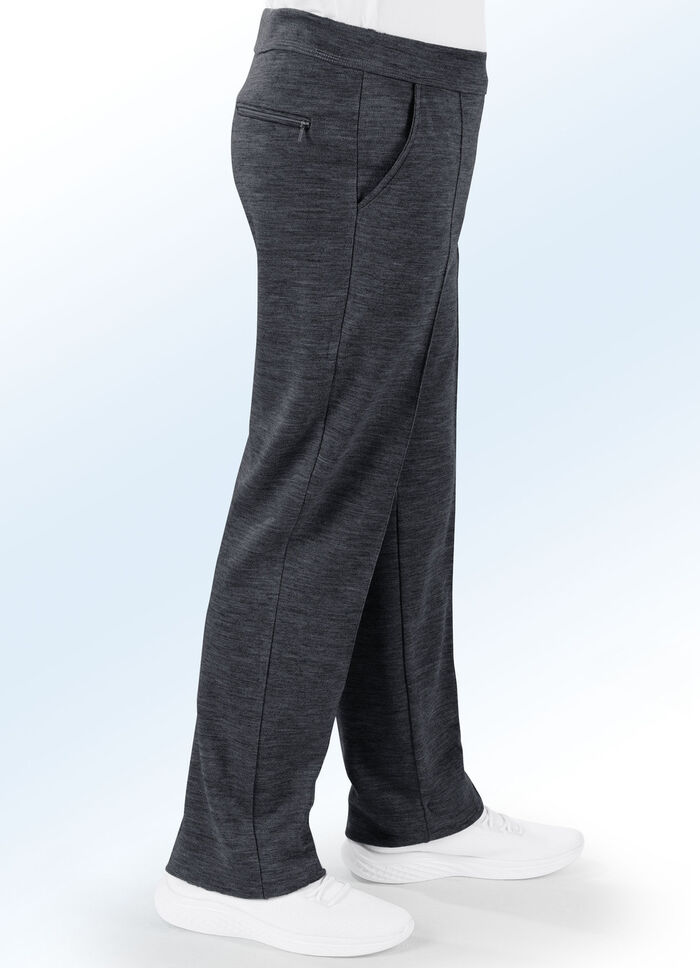 «Athlet»-Kurhose in 7 Farben ANTHRAZIT-MELIERT