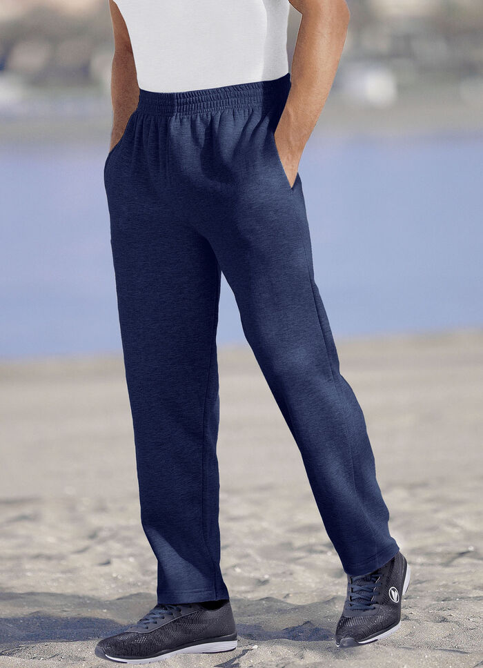 Jogginghose aus reiner Baumwolle in 5 Farben MARINE
