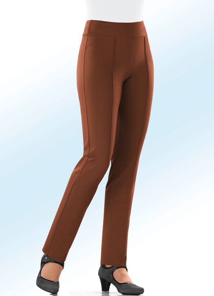 Jerseyhose mit h&ouml;herem, elastischem Formbund 