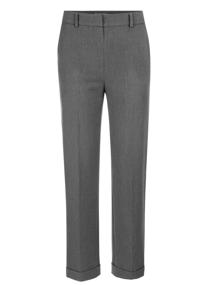 Hose mit fixierten Aufschl&auml;gen 