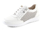 ELENA EDEN, sommerliche Damen-Sneaker, Weite G, mit herausnehmbarem Fussbett NATURWEISS