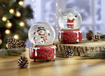 Spieluhr als Schneekugel, 2er-Set