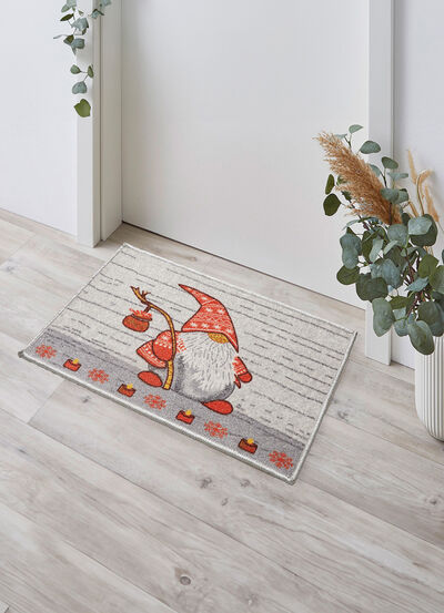 Fussmatte mit rutschfester Rückseite 