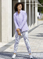 Funktionsjacke mit Wellenstepp