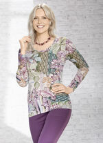 Hübsches Shirt mit Rundhalsausschnitt