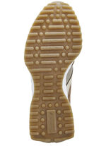 Waldläufer Sneaker mit frecher Glitzer-Applikation TAUPE-GOLD