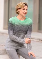Pullover in Garnmix 