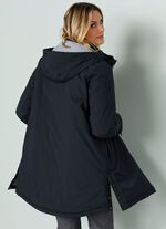 Funktionsjacke mit abnehmbarer Kapuze 