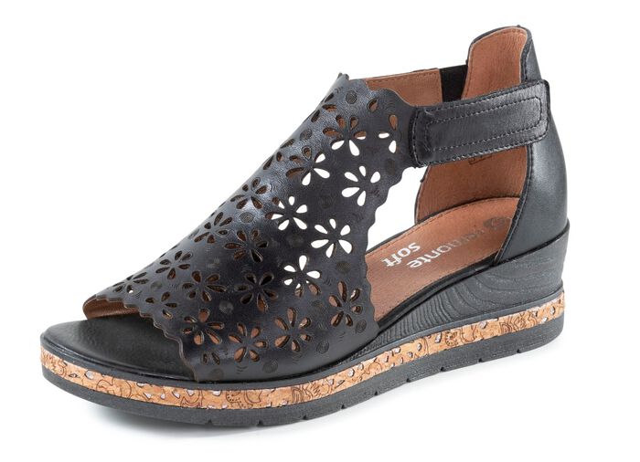 Sandale mit Klettverschluss 