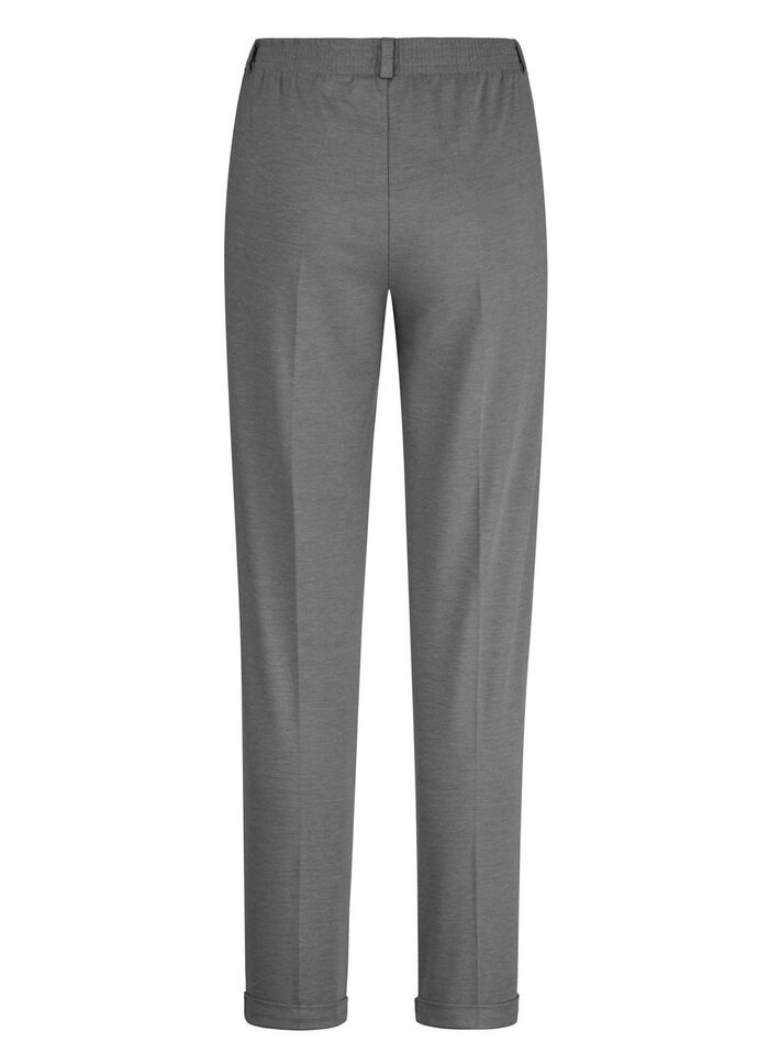 Hose mit r&uuml;ckw&auml;rtigem Dehnbundeinsatz 