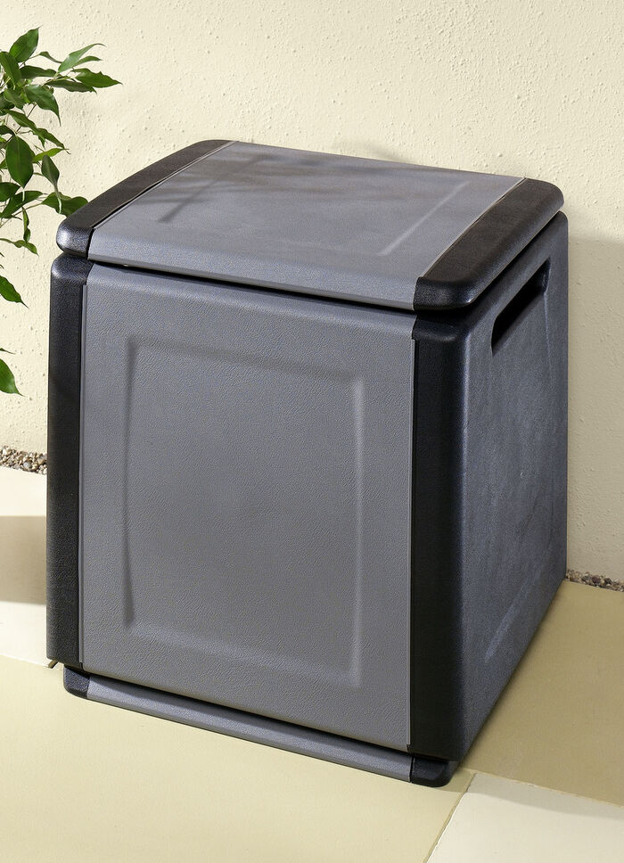 Gartenboxen aus robustem Polypropylen GRAU