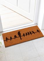 Fussmatte mit rutschfester Gummir&uuml;ckseite 