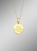 Anhänger «Schutzengel» mit Diamantschnitt 