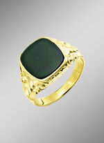 Herrenring mit echt Jaspis 
