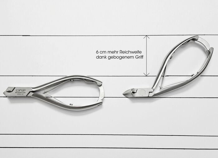Nagelzange von Canal aus rostfreiem Edelstahl 