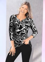 Shirt mit 3/4-langen &Auml;rmeln 